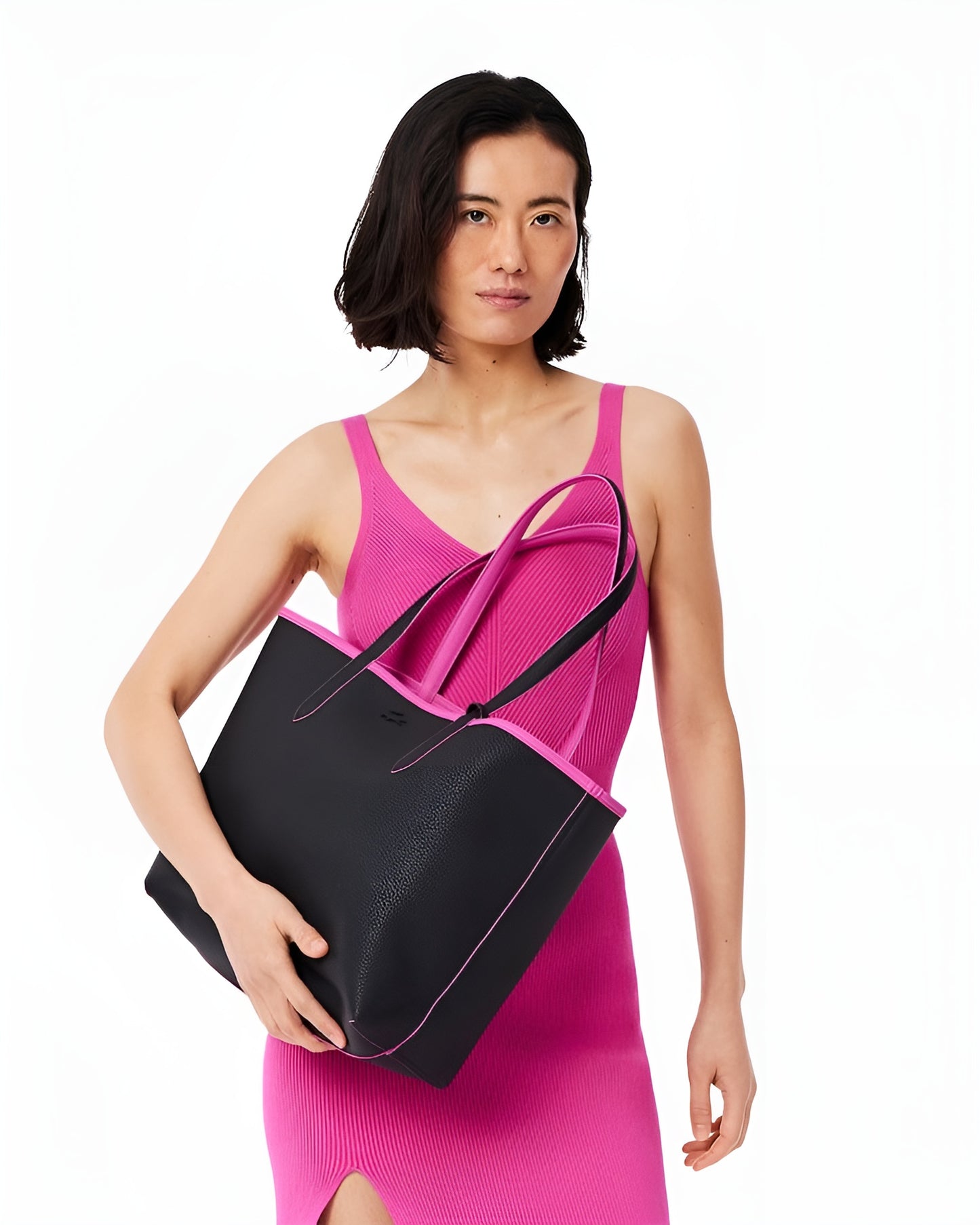 LACOSTE Anna Reversible Tote with Pouch