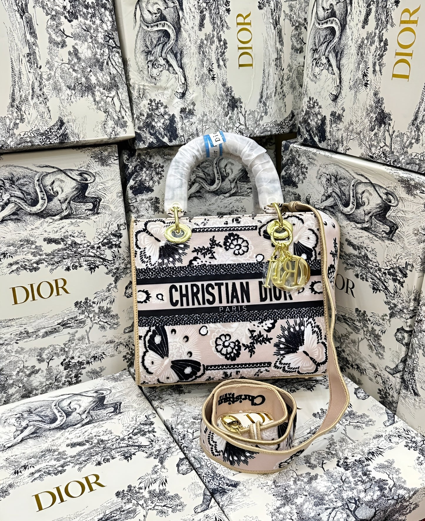 Christian Dior Medium Lady Bag