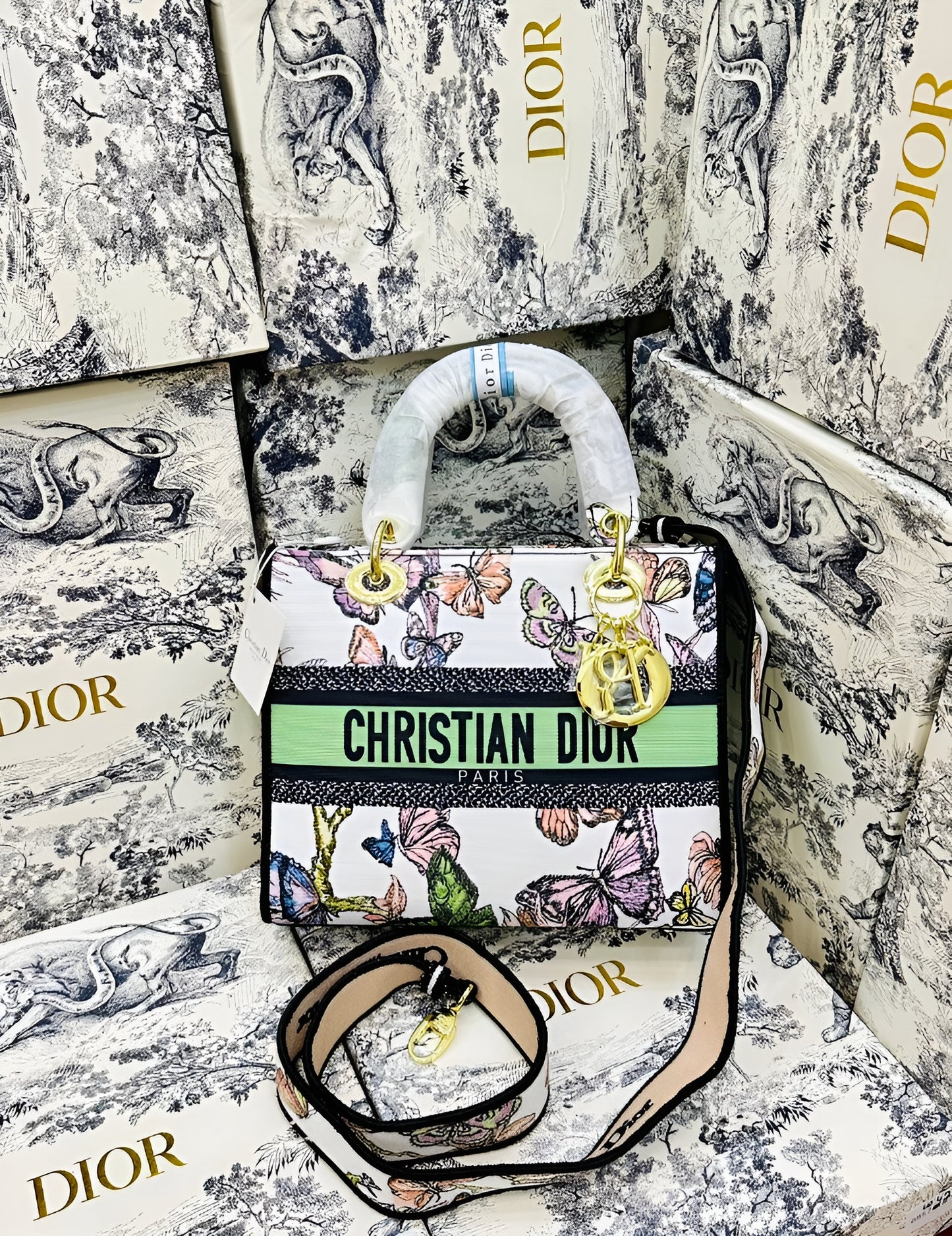 Christian Dior Medium Lady Bag