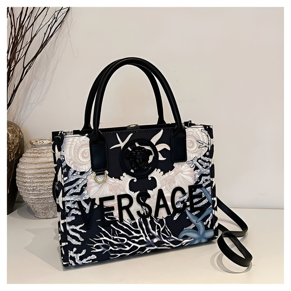 Versace Medusa Signature Tote Bag