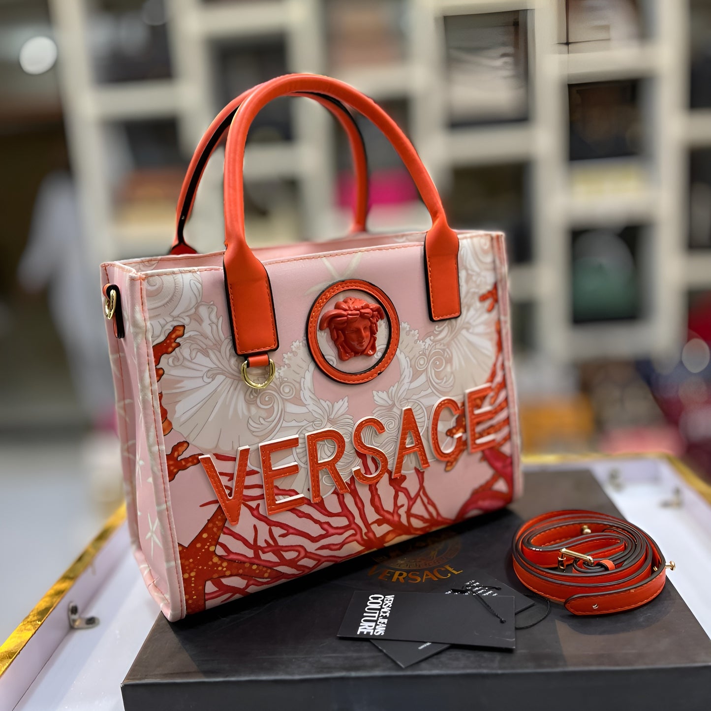 Versace Medusa Signature Tote Bag