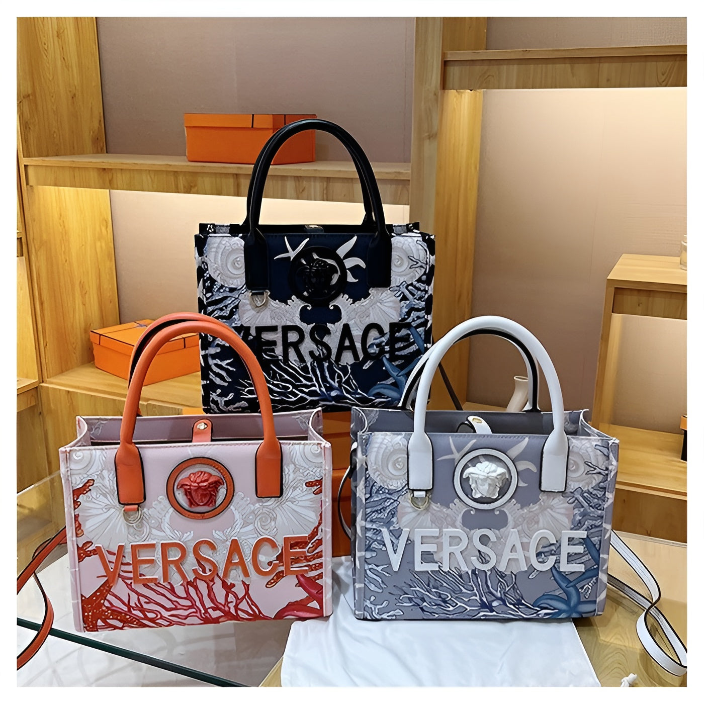 Versace Medusa Signature Tote Bag