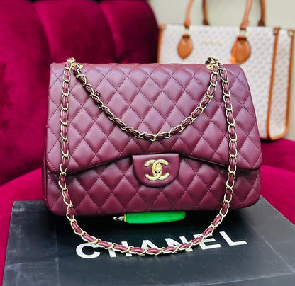 Flap with Mini Rectangle Caviar Top Handle Cross Body Bag