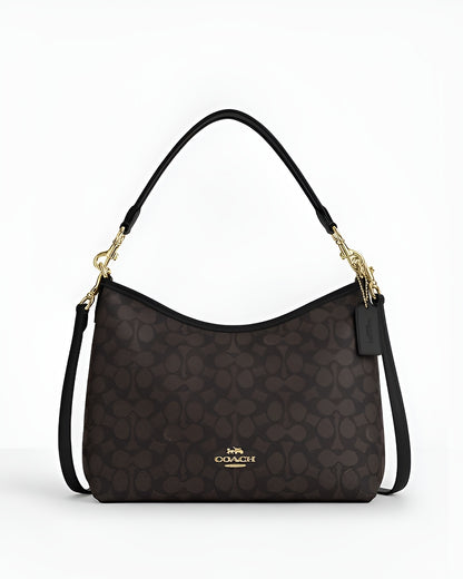 Coach Hand Bag In Signature Canvas