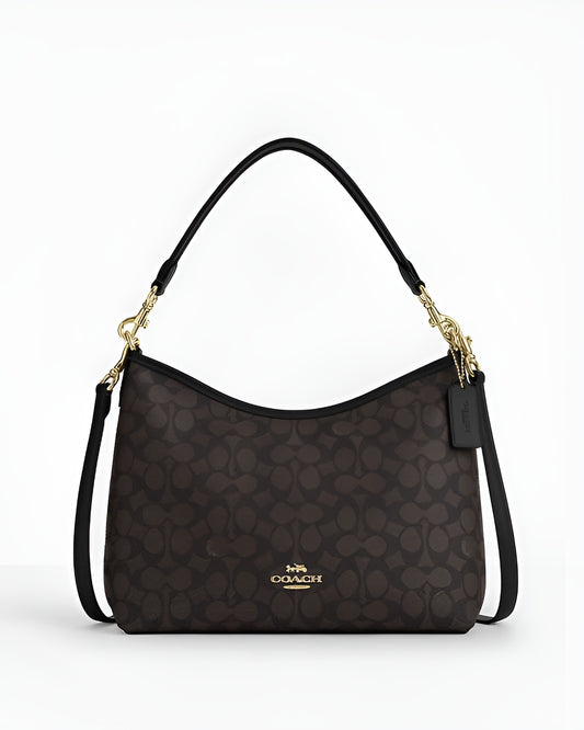 Coach Hand Bag In Signature Canvas