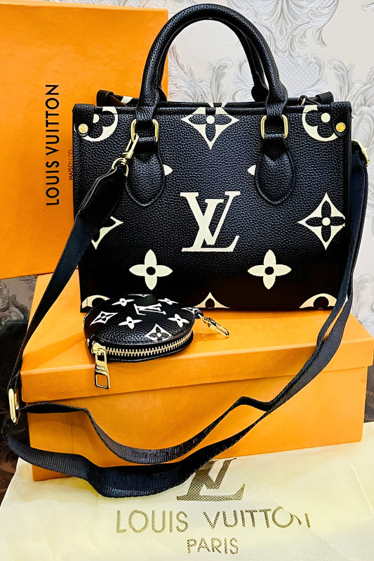 Louis Vuitton On The Go MM Tote Bag